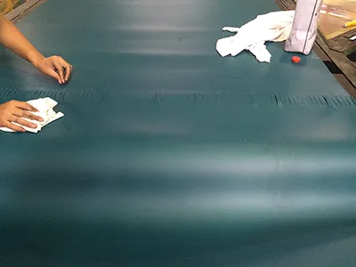 Prensa vulcanizadora PVC